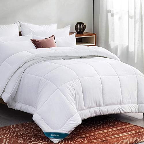 Bedsure Queen Comforter Duvet Insert White - Quilted Bedding Comforters for Queen Bed,All Season ... | Amazon (US)