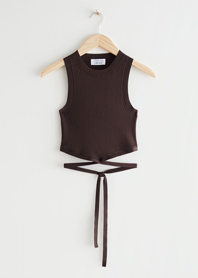 Criss-Cross Crop Top | & Other Stories US