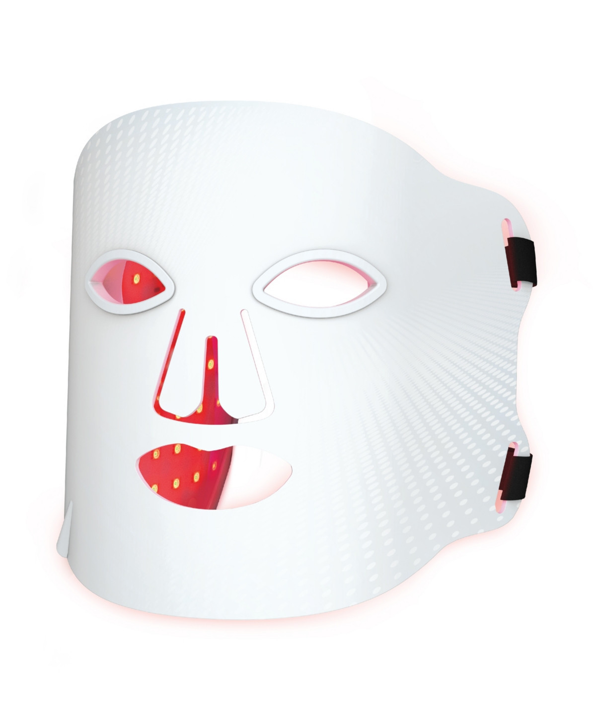 Tzumi Red Light Therapy Led Mask, Rechargeable Red Light Therapy for Face Mask with Multiple Color Modes - White | Macy's