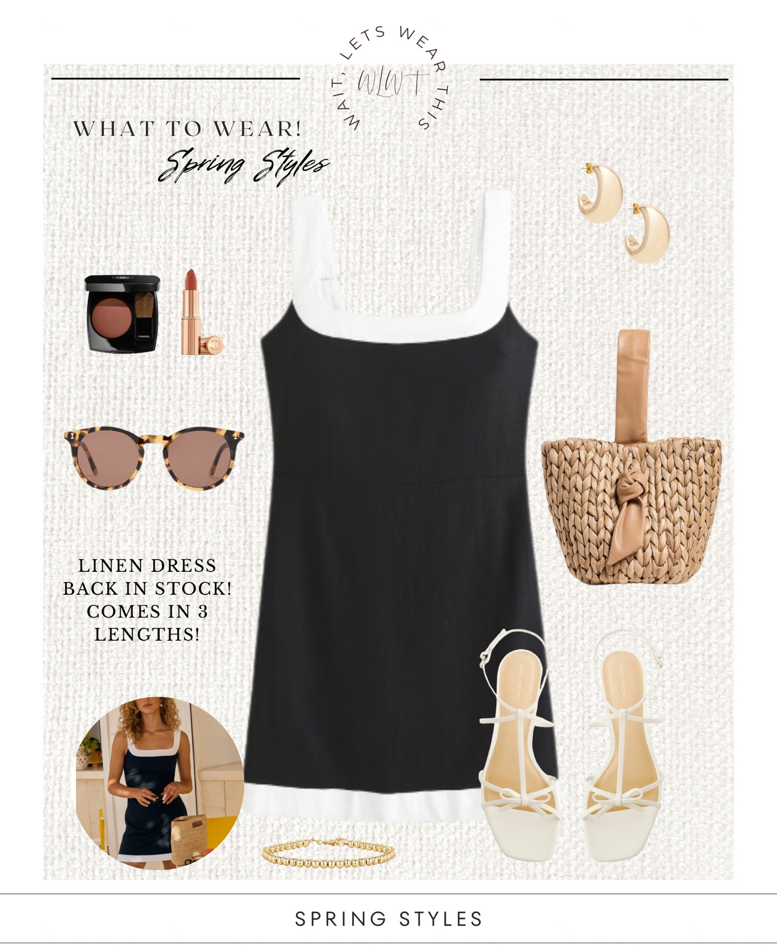 Linen dress is a best seller! Back in stock! 

#LTKOver40