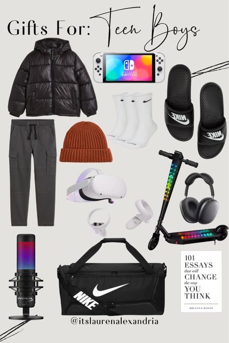 Christmas Gift Guide: For Teen Boys 🎄🎁

#LTKGiftGuide #LTKSeasonal #LTKHoliday