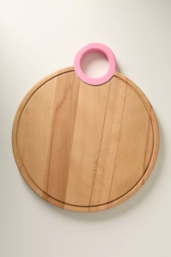 Beech Wood Circle Cheeseboard | Anthropologie (US)