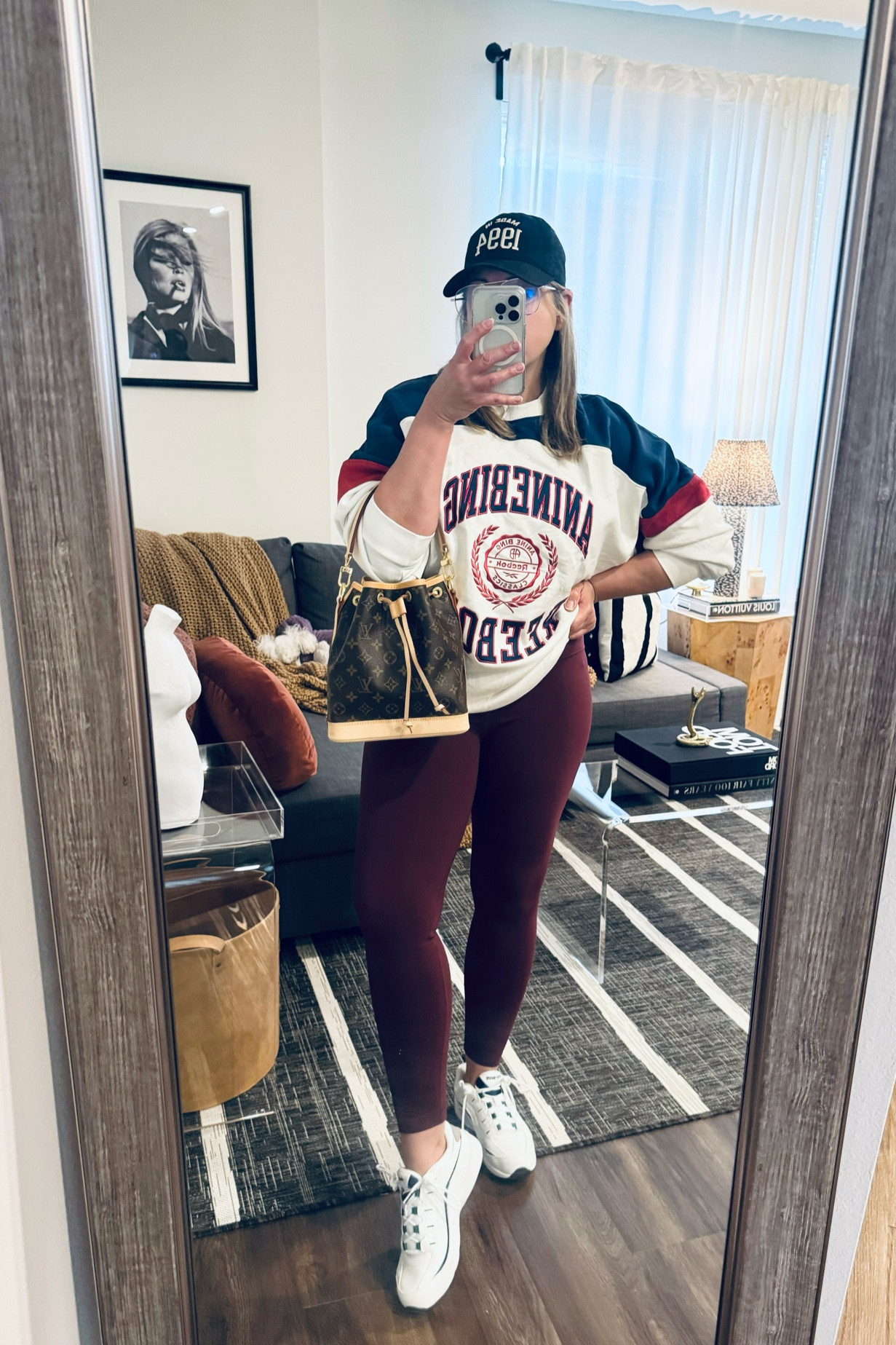 Lady Di vibes with mega comfy dads sneakers💫 #classic #dadssneakers #aninebing #ab #aninebingreebok #aninebingsweatshirt #oversized #leggings #aloyoga #dupes #amazon #society6 #framedart #brigittebardot #cb2 #interiordecorator #louisvuittonnoebb #noebb #louisvuitton #easyspirit #sneakers

#LTKShoeCrush #LTKActive #LTKItBag