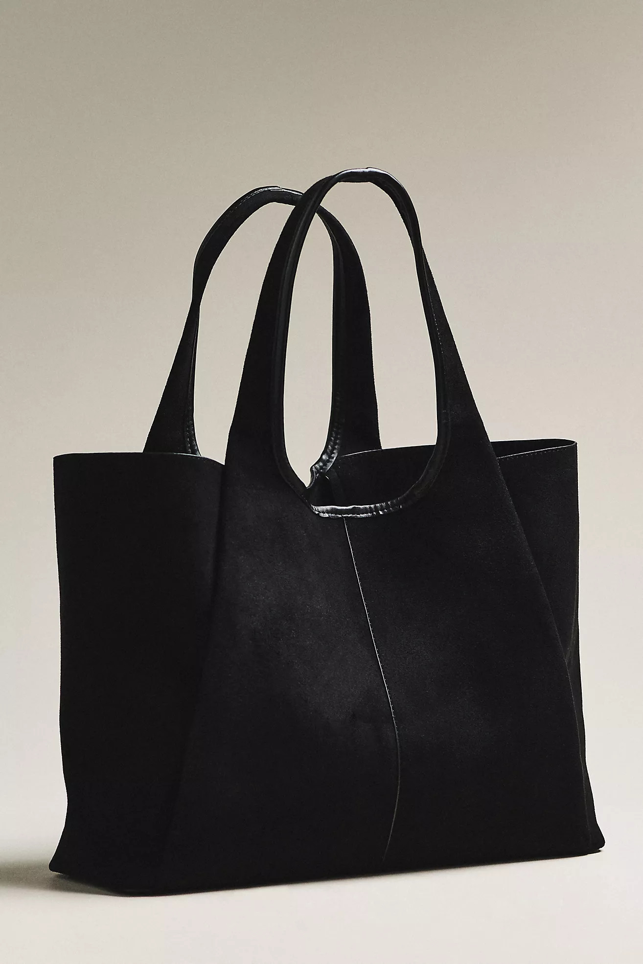 The Utilia Faux Suede Tote | Anthropologie (US)