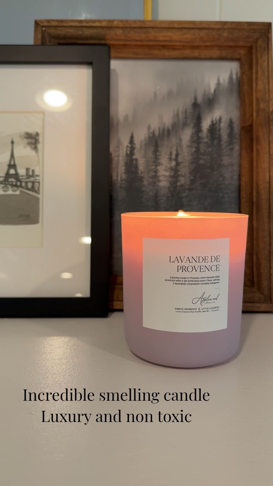 The perfect spring time candle with a lavender scent. Luxury and non toxic candle and perfect for gift ideas 

#LTKselfcare #LTKspring #LTKHome