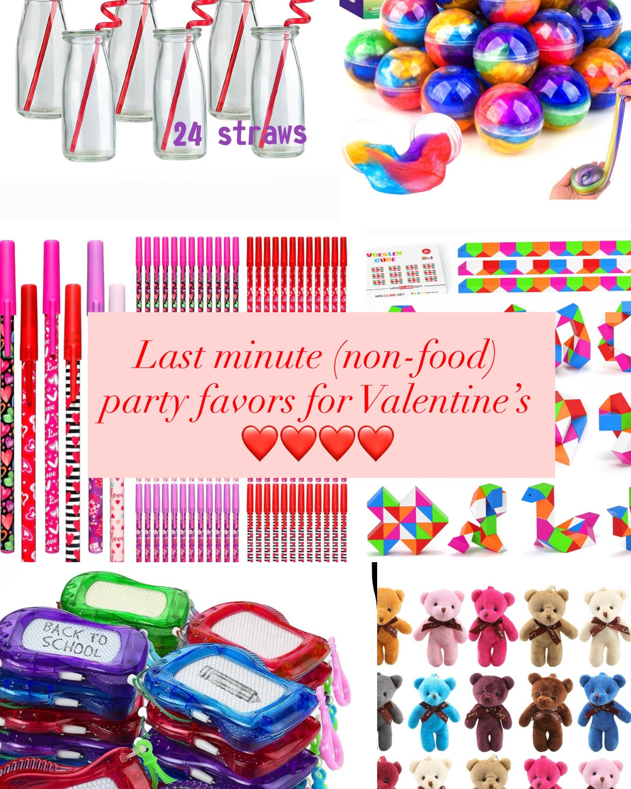 Still time to grab goodies for class Valentines parties or just for your little ones at home! 
(The last few years I’ve been trying to avoid food because there are so many allergies, plus we normally have candy still leftover from Christmas! 🙈)

#LTKValentine #LTKmomlife #LTKKids