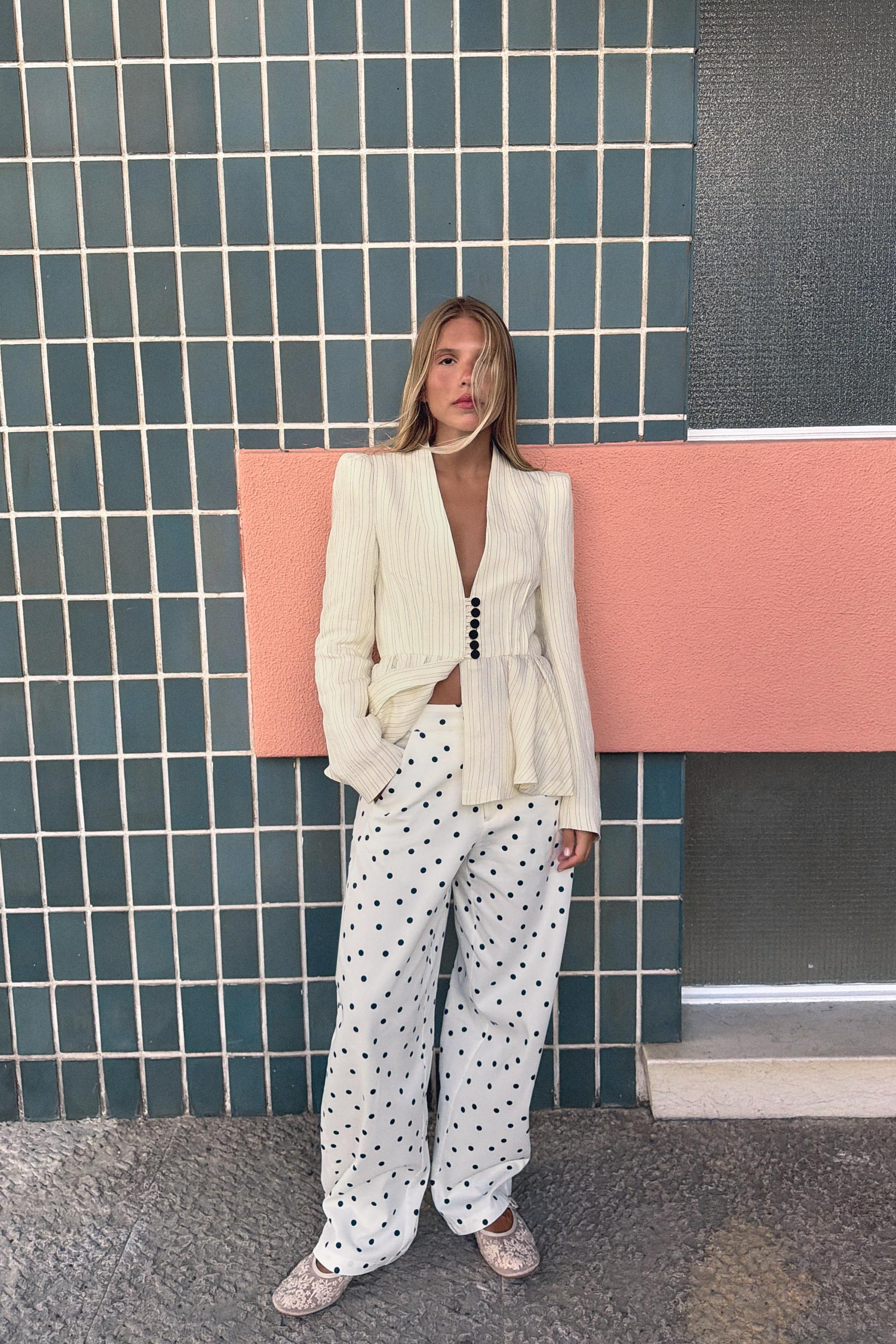 STRIPED TAILORED BLAZER | Zara US
