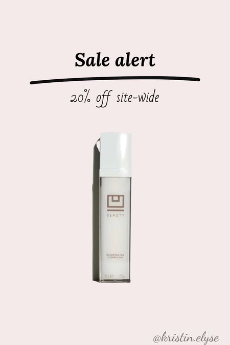 20% off site wide for Ubeauty. Their products are one of a kind and so effective. I’ve been using the resurfacing compound for a few weeks and my skin has looked clearer than ever

#LTKsalealert #LTKbeauty #LTKstyletip