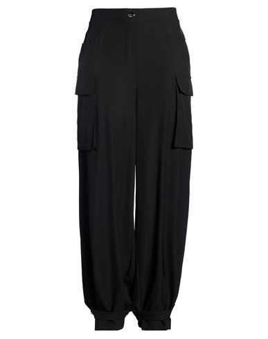 Daniela Drei Woman Pants Black Size 12 Polyester, Elastane | YOOX (US)