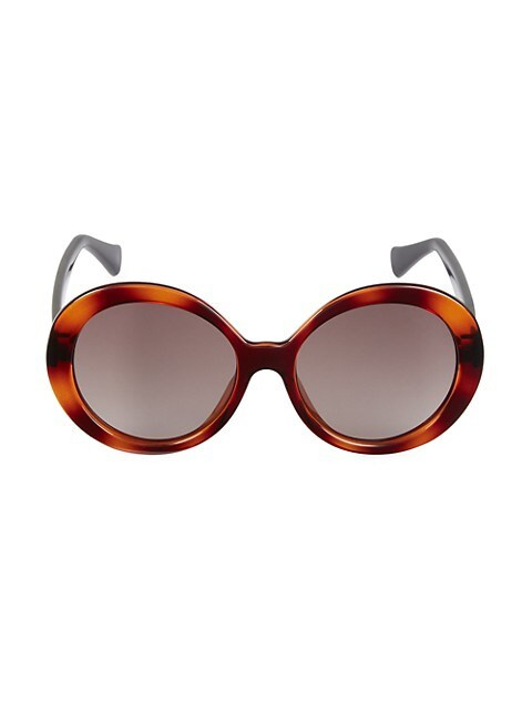 Salvatore Ferragamo 57MM Round Sunglasses on SALE | Saks OFF 5TH | Saks Fifth Avenue OFF 5TH