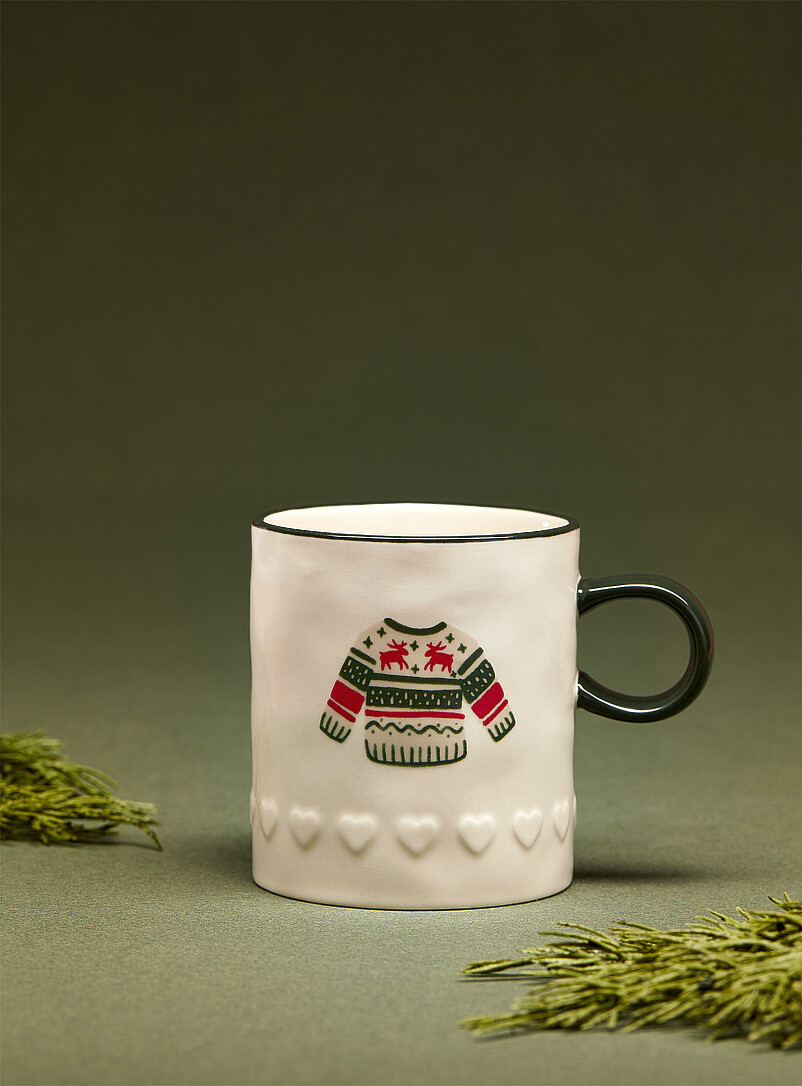 Wool sweater and tuque mugChristmas Collection | Simons
