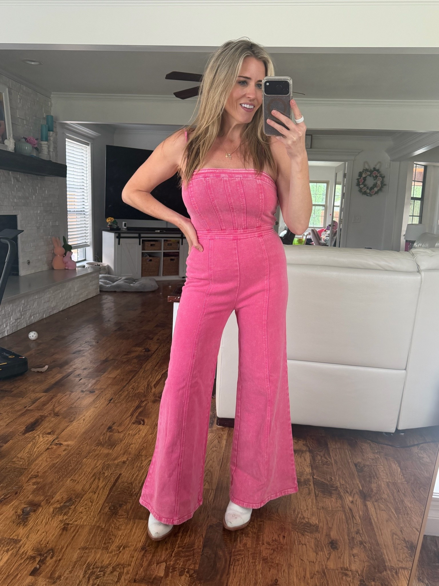 The cutest denim jump suit for a country concert. ❤️ 

Country concert outfit, denim jumpsuit, cute country concert look

#LTKgrwm #LTKmomlife #LTKdayinmylife
