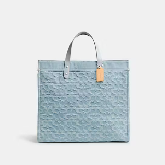 Field Tote 40 In Signature Denim | Coach (US)
