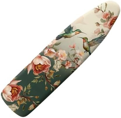 Hummingbird Floral Ironing Board Cover with Elastic Edge Non Stick Scorch Stain Resistant Cover H... | Amazon (US)