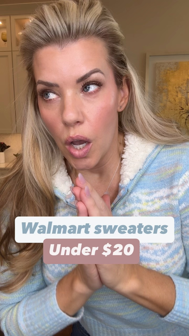 Walmart is the new Amazon…have yall noticed?! Their online store is almost the exact same sellers as Amazon 🤯

AND they’re having a sale now! 

Comment WMS for links 🛍️

I’m wearing a medium in every sweater excluding the last one. It’s a small and runs very true to the size. The other I sized up for more length. 

5’4”
135 lbs
36D
Curvy build 

#walmart #walmartfinds #under20 #wintersweaters #over40style #over40fashion 

#LTKFindsUnder50 #LTKActive #LTKHoliday