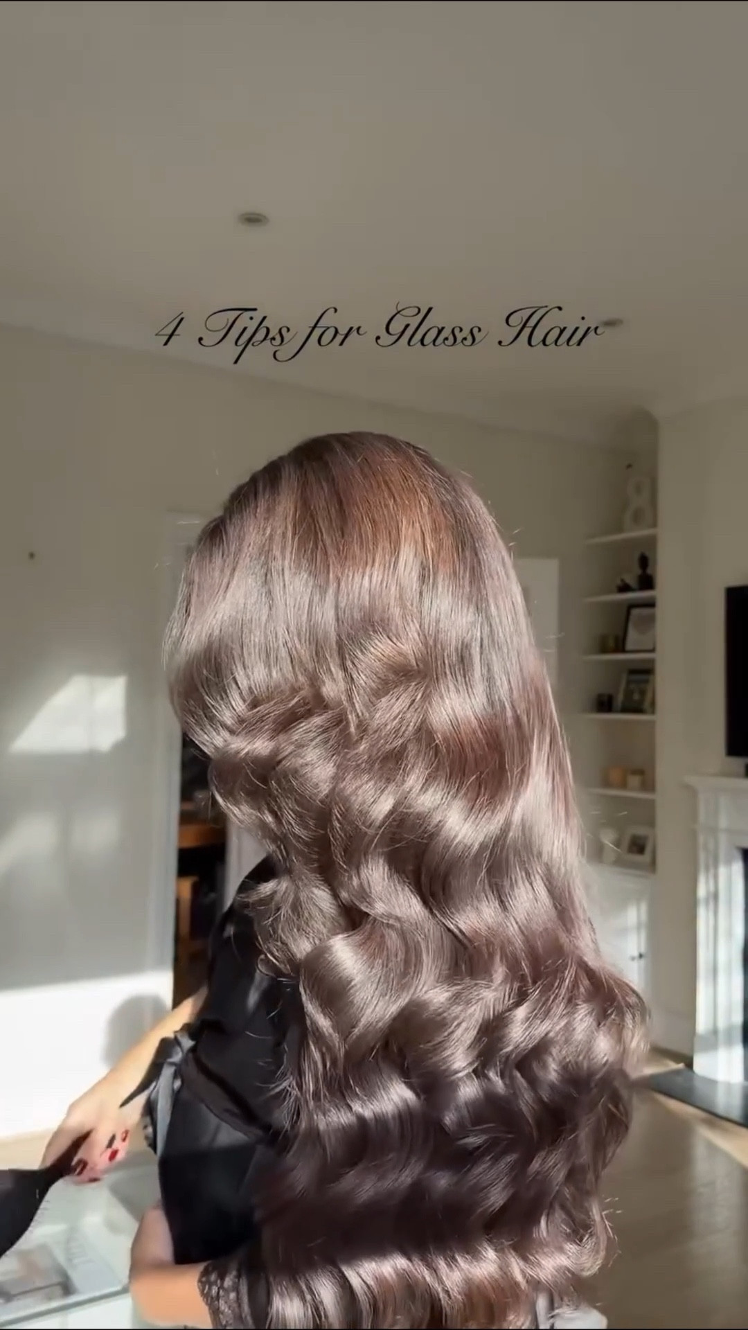 

1. Pre-shampoo mask 
Apply a nourishing mask that you can leave on for longer before shampooing. Ensure hair is damp as water opens up the cuticle, allowing mask to penetrate better. Add hair oil for extra hydration. Bonus tip - wrap hair with a warm towel to help open the cuticle further so hydration absorbs more effectively, leaving hair smoother and more reflective. Using Isima repair mask.

2. Gloss shampoo & conditioner
Glossing products help smooth the hair cuticle and give you super sleek & shiny hair. Love the glycolic gloss by L’Oréal. 

3. Micro-oiling daily
Lightweight oils seal the cuticle and smooth the hair surface, boosting shine while also protecting ends from dryness and frizz. I’ve been using a few drops of CELUI daily for years. 

4. Sleep with a silk cap
Silk reduces friction while you sleep, preventing frizz and cuticle roughness so hair stays smoother and shinier by morning. I use the one by CELUI, it’s comfortable and stays on all night. 
