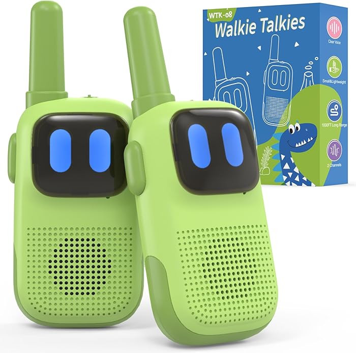 Toys for 3-12 Year Old Girls Boys, Walkie-Talkies for Kids 2 Pack 1000FT Long Range with 2 Channe... | Amazon (US)