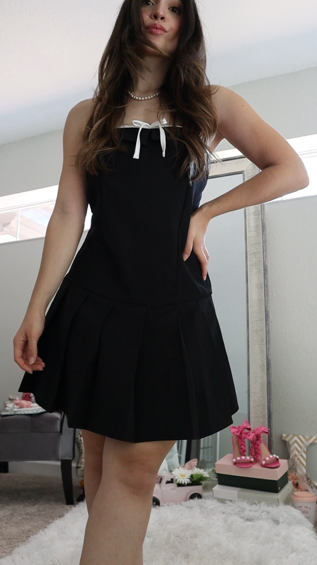 
OLD MONEY PREPPY MINI DRESS Almost out of stock RUN 🤍 in one of my new favorite dresses from Forever21! This strapless bow mini dress is the perfect combo of classic yet trendy styles. Currently $30 and selling out so quickly! 🩷Xoxo, Lauren 



#forever21 #f21 #f21xme #bowdress #minidresses #minidress #pleatedskirt #pleateddress #classicstyles #classicstyle #classicfashion #trendyfashion #trendyootd #grwmreel #grwmoutfit #grwmvideo #grwmreels #getreadywithme #pearlnecklace #bowheels #blackdresses #littleblackdress #blackdress #preppychic #preppystyle #preppylook #preppyfashion Forever21 fashion, Forever21 dress, F21, little black dress, white bow, pleated mini dress, rhinestone bow heels, pearl necklace, classic and trendy outfit ideas, pinterest outfit idea 