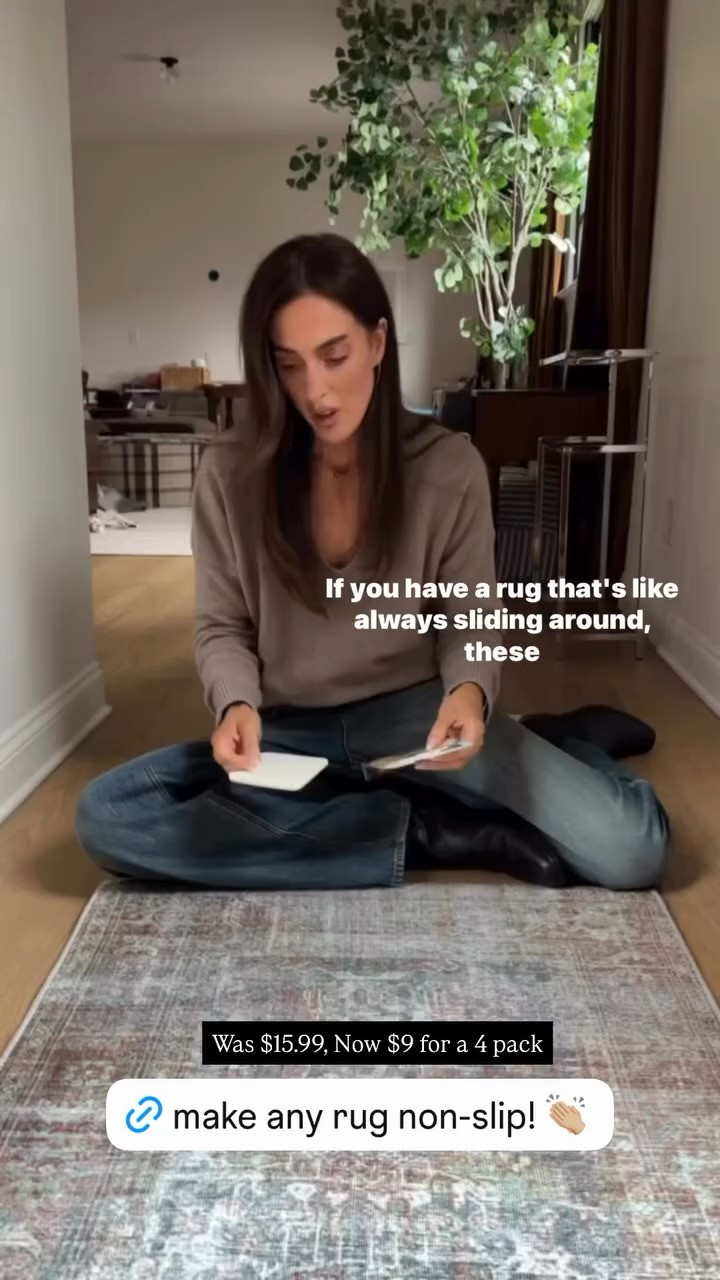 If your rugs are sliding around you need these rug pad grippers - on sale for Prime Day! 

 #LTKHome #LTKSaleAlert