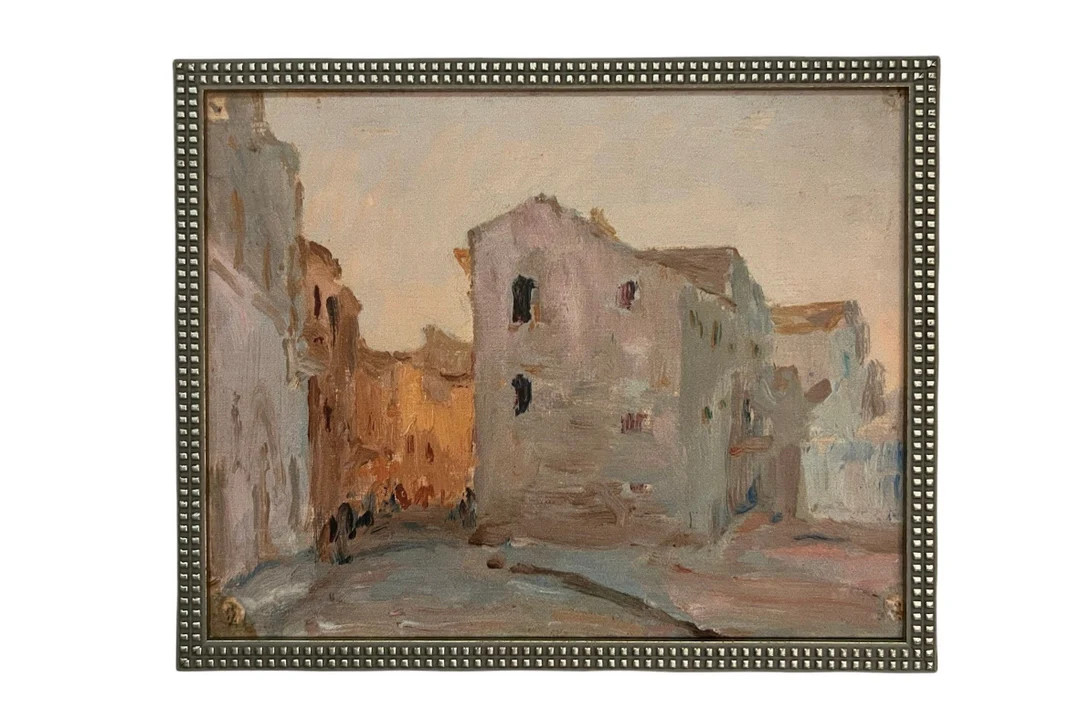 Vintage Framed Canvas Art // Framed Vintage Print // Vintage - Etsy | Etsy (US)