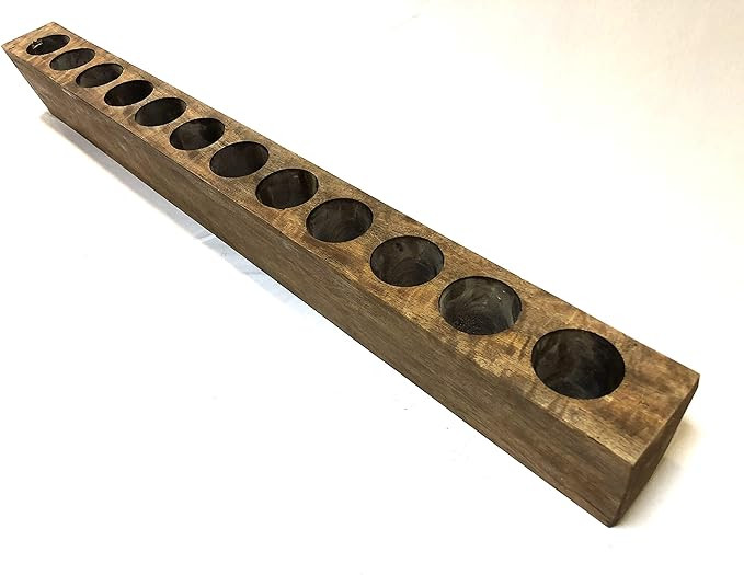 Sugarmold Wooden Candleholder-Mold Only-12 Hole-Natural | Amazon (US)