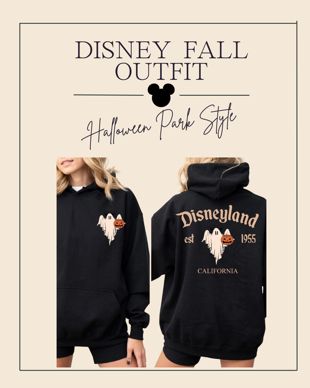 Retro Disneyland California Hoodie!  I'm obsessed with this cute Disney Halloween hoodie! Perfect for a day in the parks or just to wear at home!  

 #LTKSeasonal #LTKStyleTip #LTKTravel