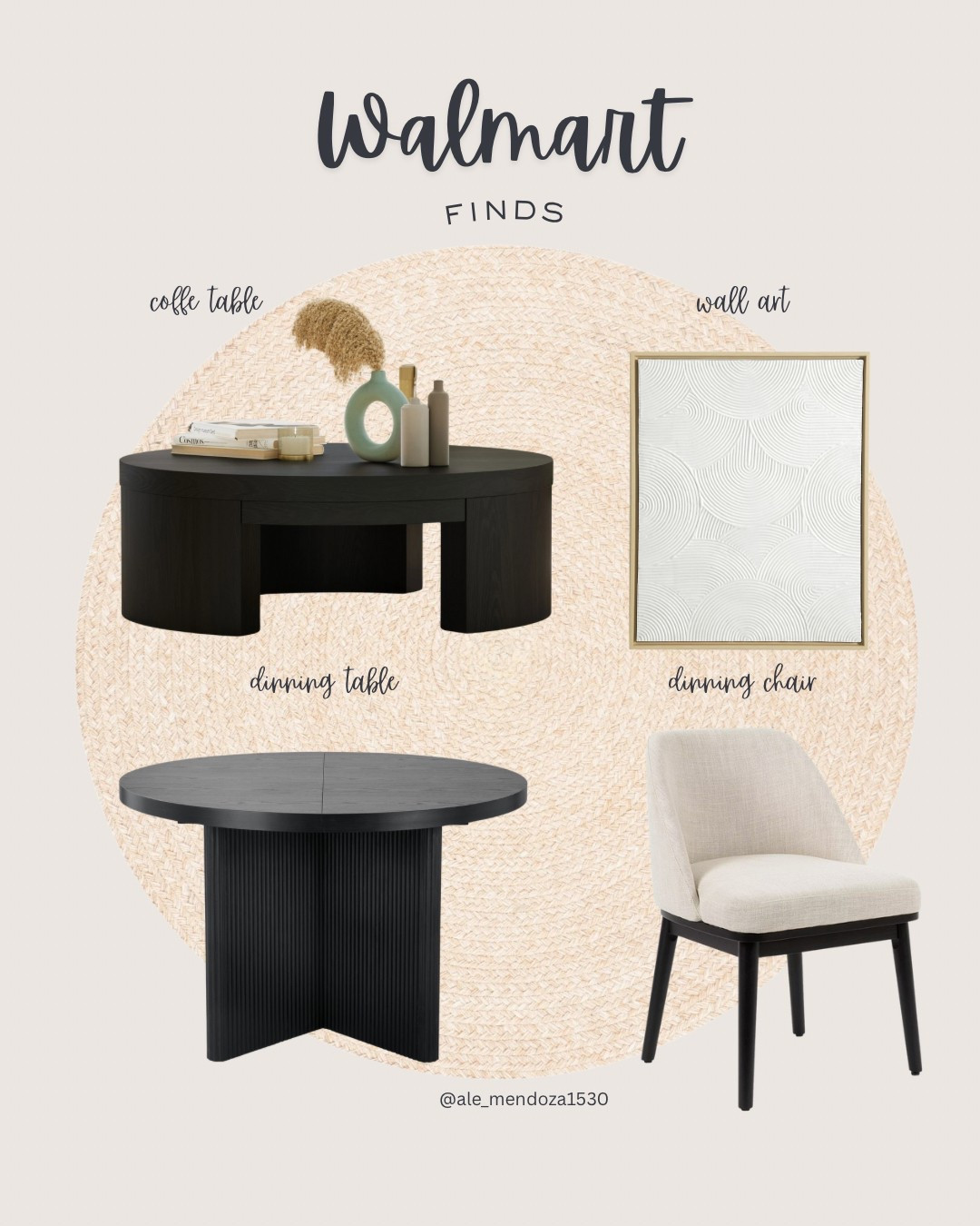 WALMART DINING CHAIRS AND TABLE 

#LTKSaleAlert #LTKHome