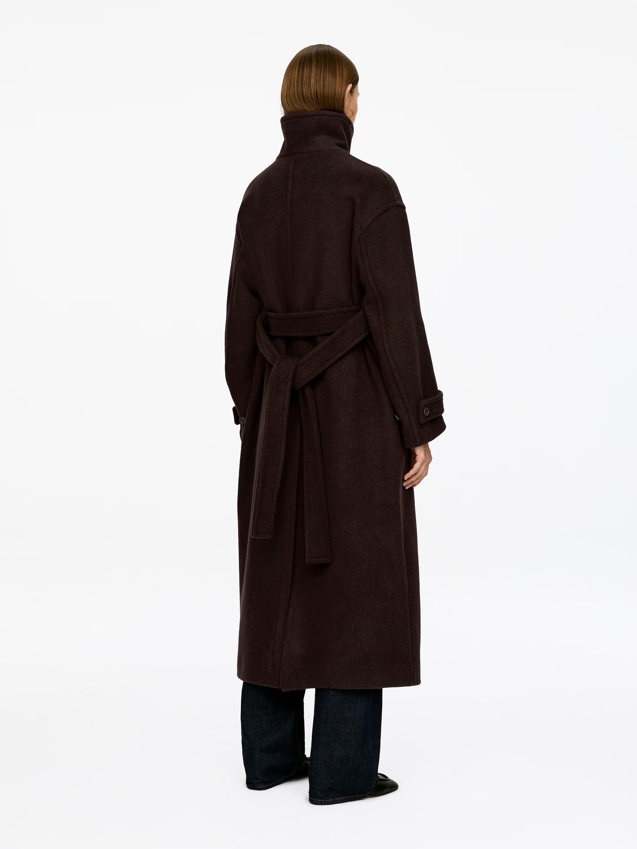 Oversized Wool-Blend Coat | H&M (UK, MY, IN, SG, PH, TW, HK)
