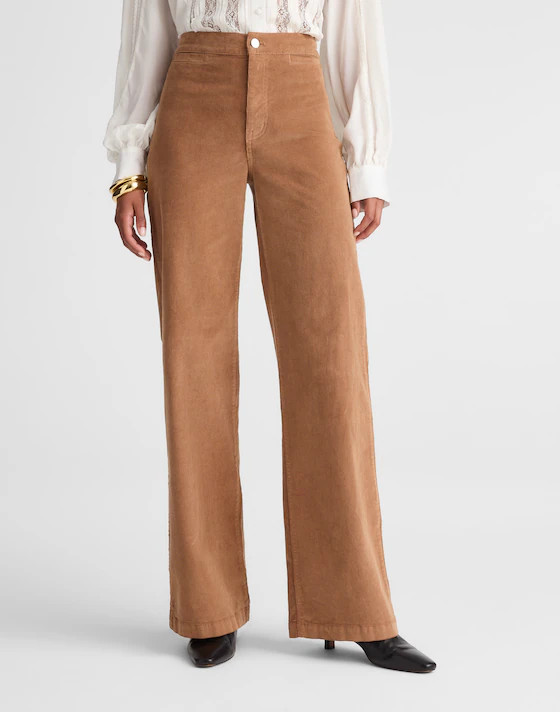 The Wide-Leg Pant in Corduroy | Madewell