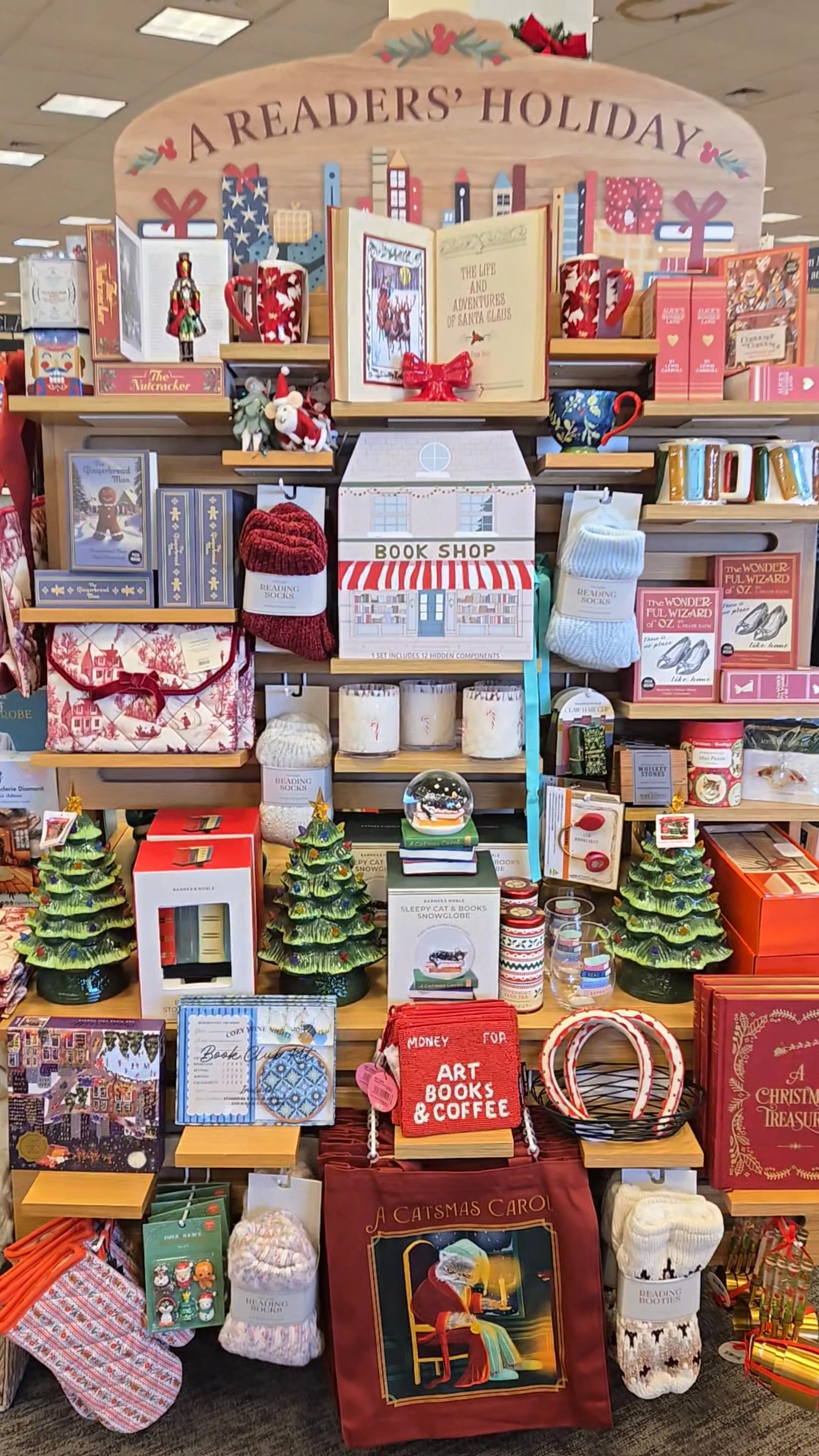 When you head to Barnes & Noble for the $5 book of the month… and somehow end up finding the cutest gift ideas too 💡📚 Also, shoutout to my husband for always being down for my “quick stops” 😂

#LTKHoliday #LTKSeasonal #LTKGiftGuide