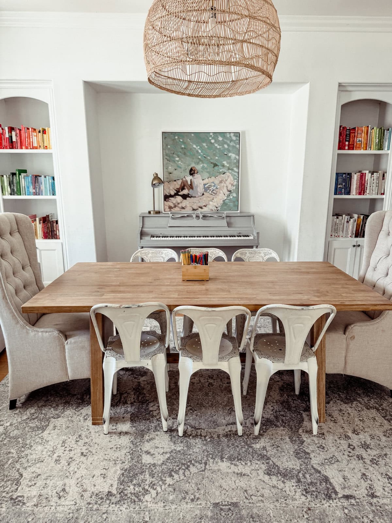 Homework room REVEAL! 📚✏️ Corrine transformed her formal dining room into a new homework room just in time for back to school. This mini makeover was SO affordable, with so many amazing finds from @walmart! 🙌
#walmartpartner


@shop.ltk #liketkit #walmarthome 

#LTKHome #LTKSaleAlert #LTKBacktoSchool