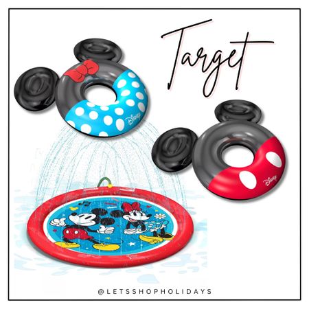 Disney Mickey and Minnie summer floats, toddler splash pad, outdoor activities, pool float tube

#LTKfindsunder50 #LTKxTarget #LTKkids