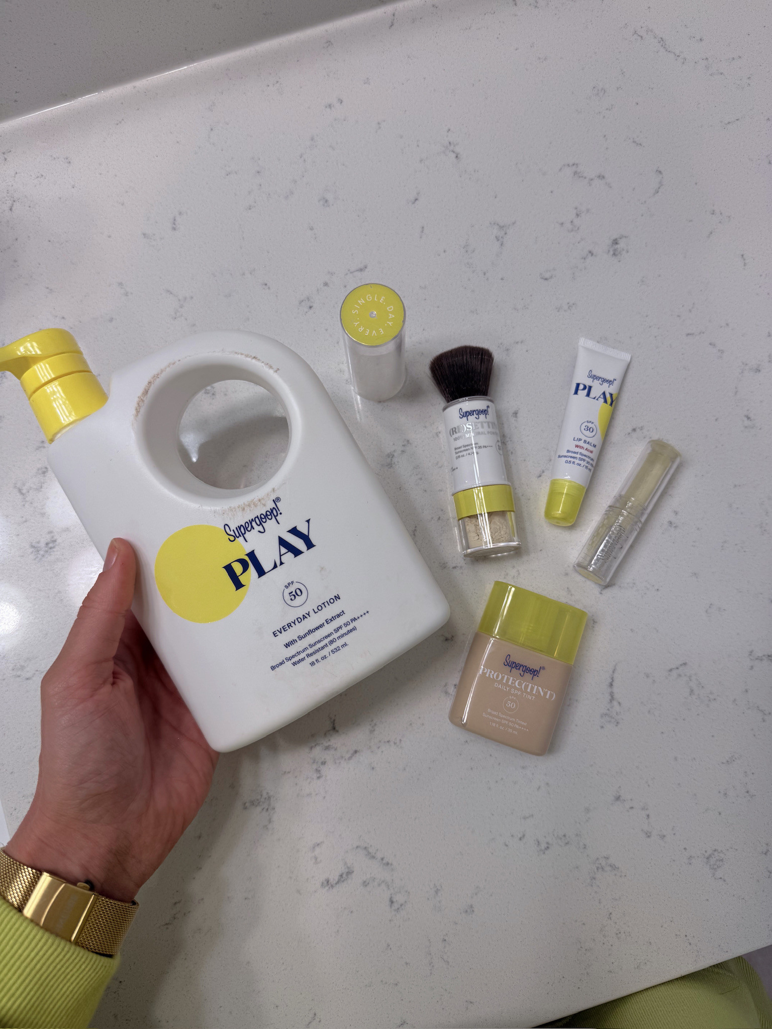My Supergoop lineup has me covered from head to toe this summer ☀️💛 

 #LTKmomlife #LTKSeasonal #LTKBeauty