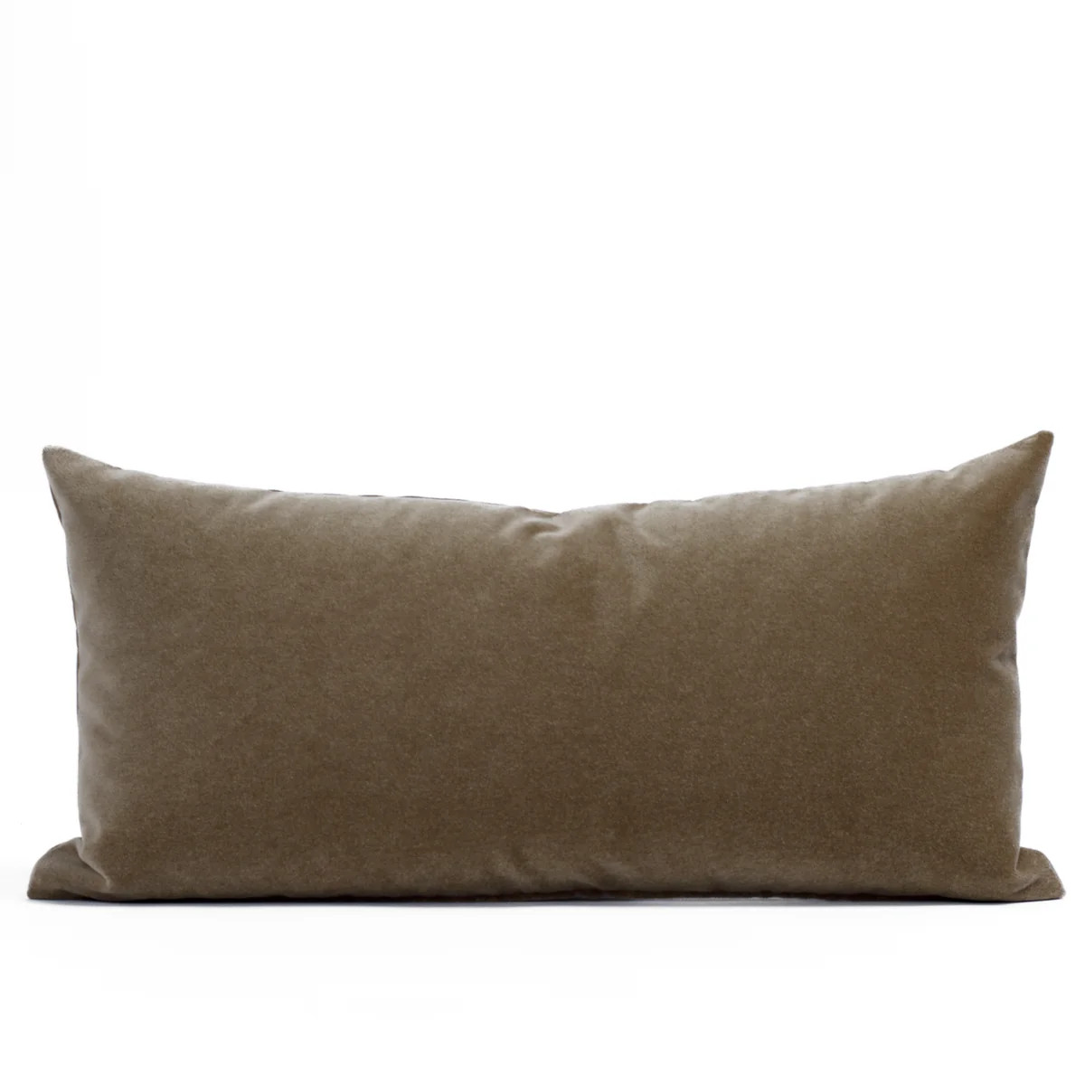 Valentina Velvet 12x24 Lumbar Pillow, Toffee | Tonic Living