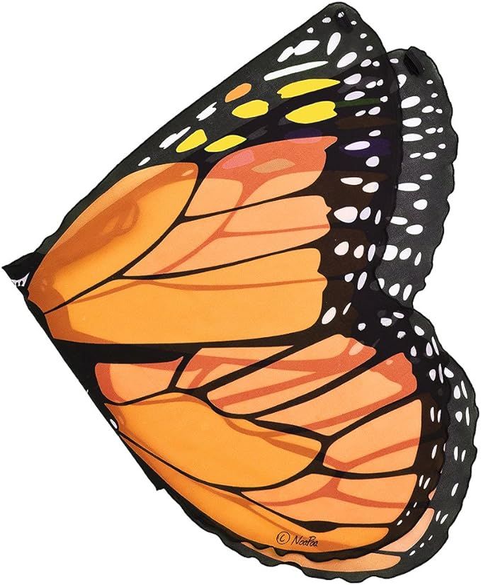 Dreamy Dress-Ups Orange Monarch Butterfly Wings | Amazon (US)