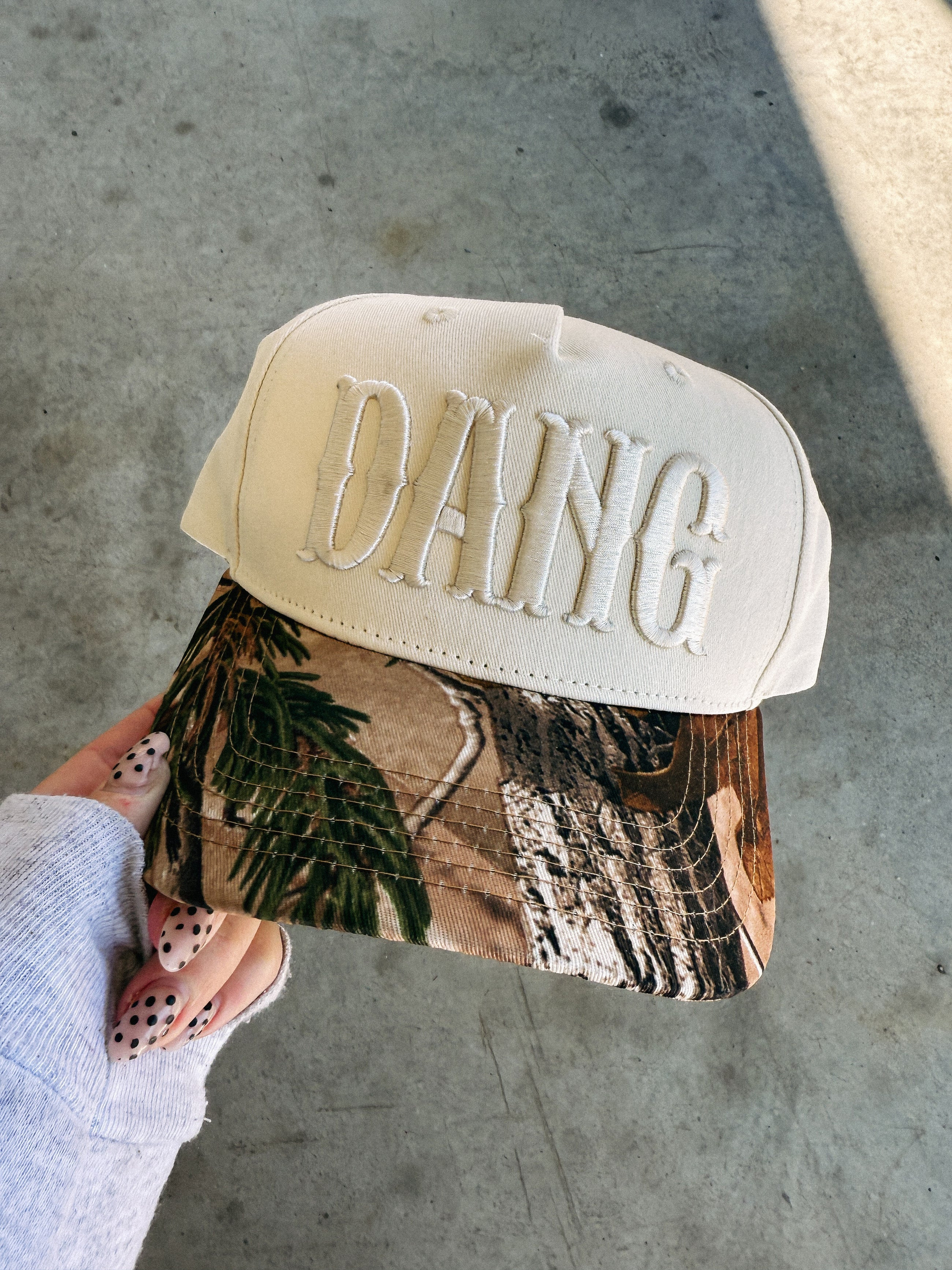 ETTA OG | camo dang trucker hat | Etta+East