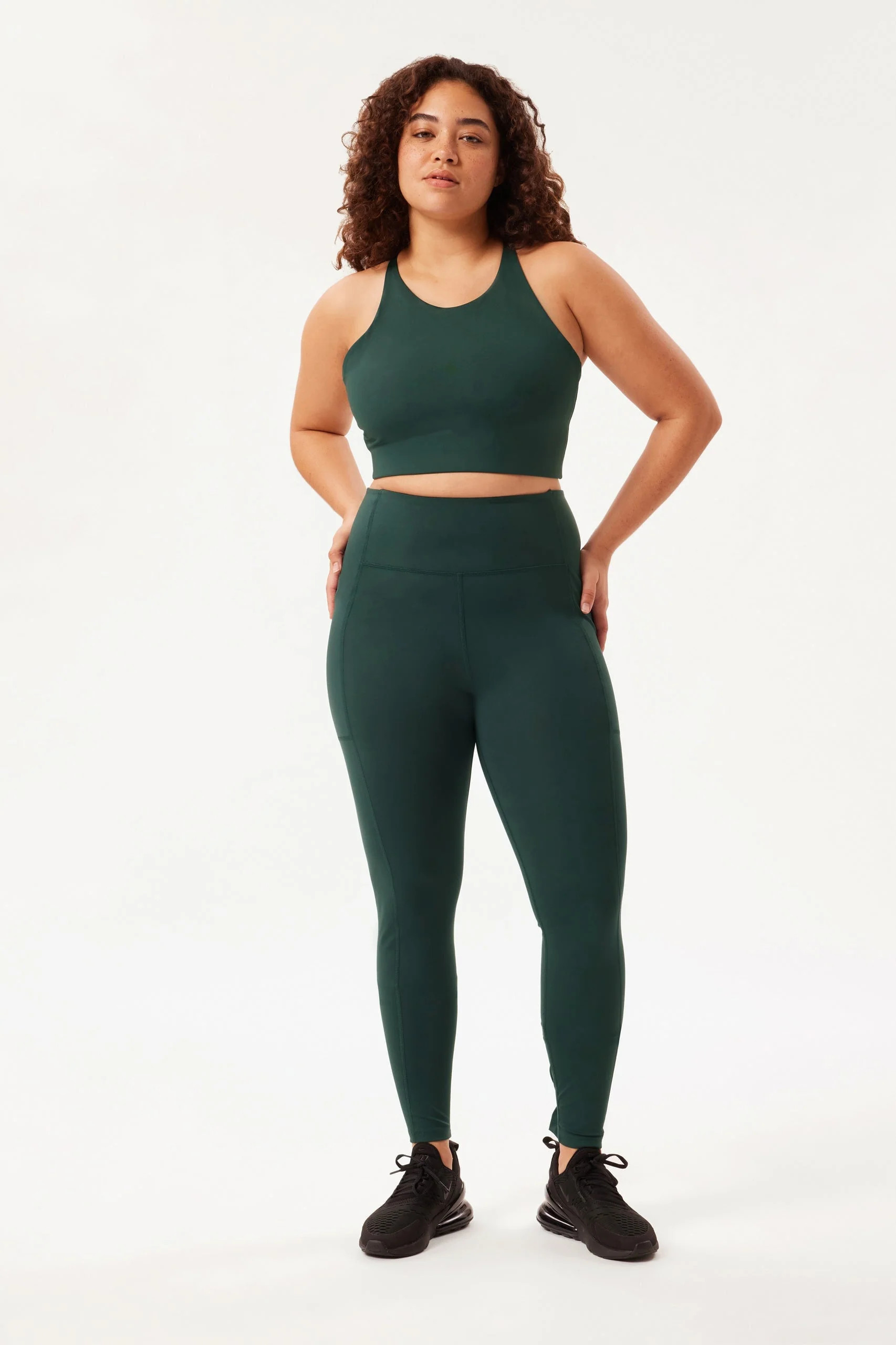 Moss Compressive Pocket Legging | Girlfriend Collective