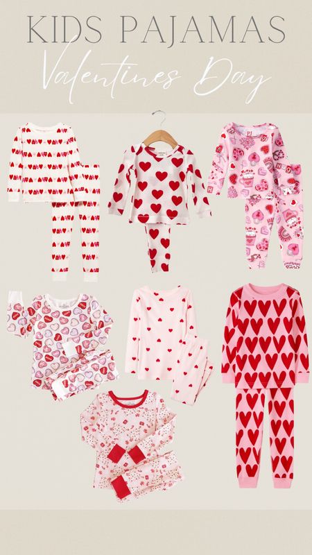 Kids Valentine’s Day pajamas #kidspajamas #kids #valentinesday 

#LTKSeasonal #LTKkids