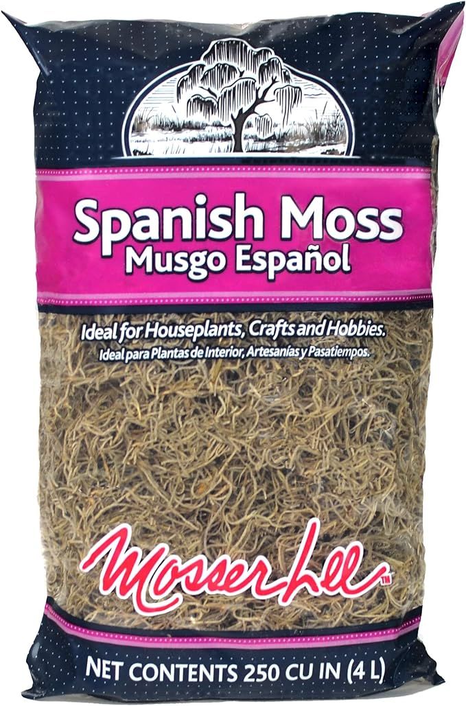 Amazon.com : Mosser Lee ML0560 Spanish Moss, 250 Cubic Inches : Mulches : Patio, Lawn & Garden | Amazon (US)