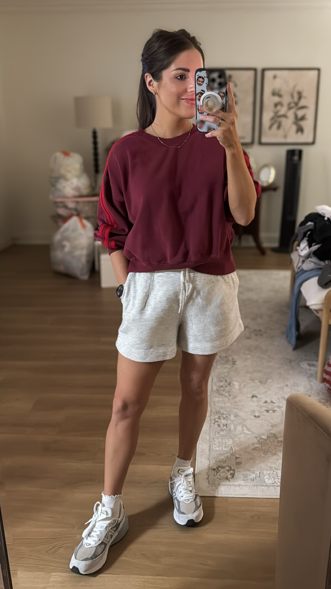 Forgot how good these sweat shorts are!!!😍 

#LTKStyleTip #LTKActive #LTKFitness