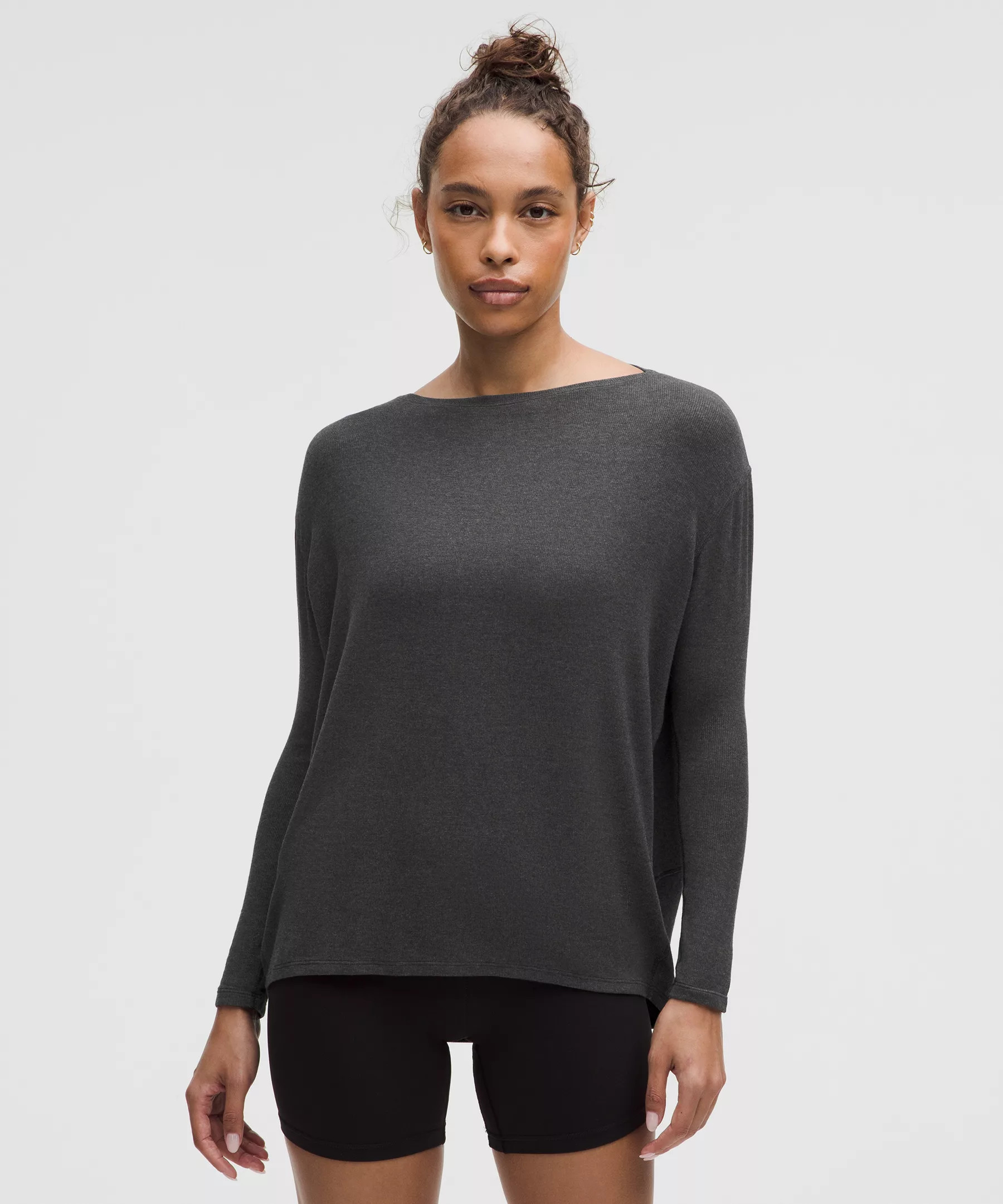 Back in Action Ribbed Long Sleeve Shirt | Lululemon (US)
