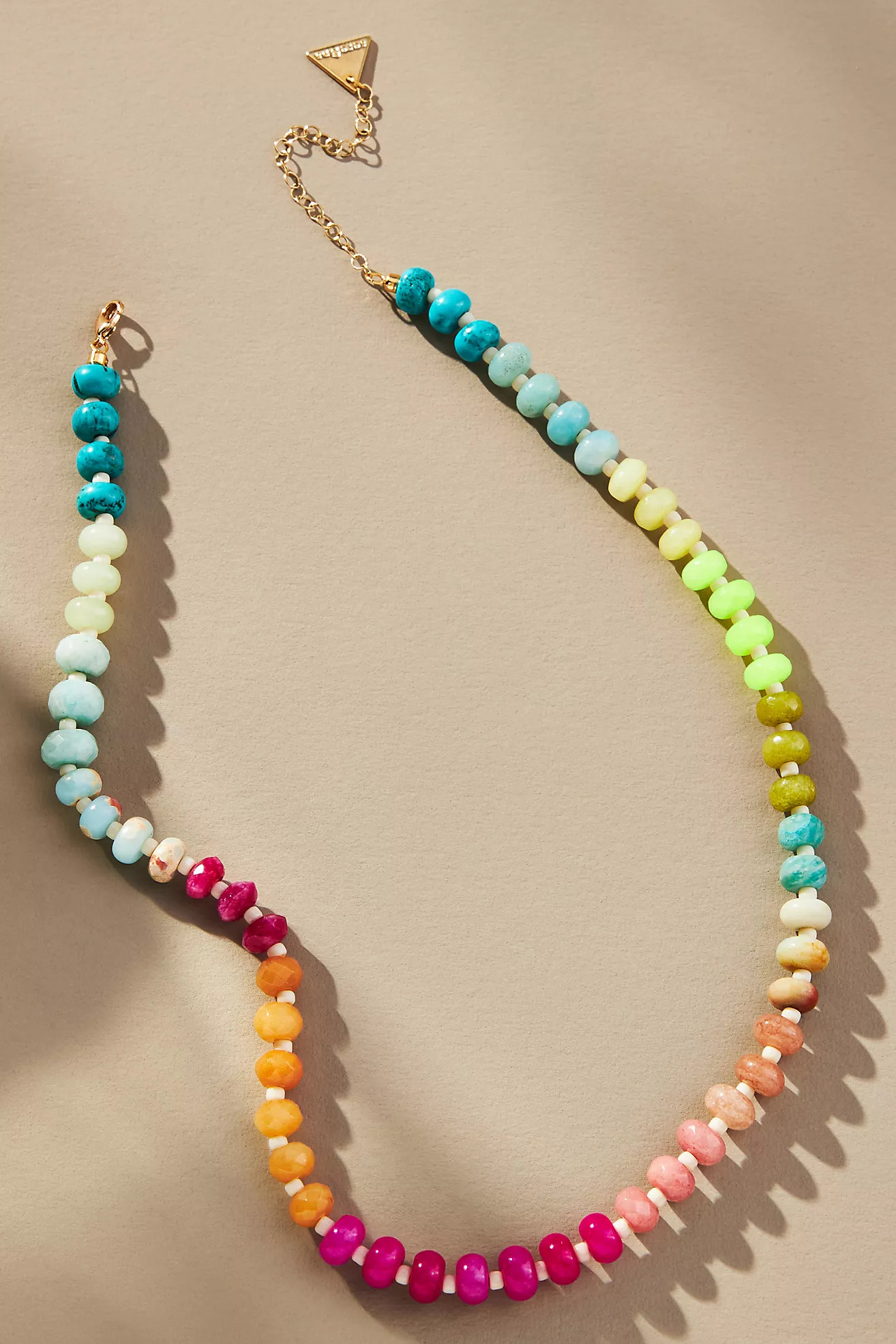 Rainbow Stone Necklace | Anthropologie (US)