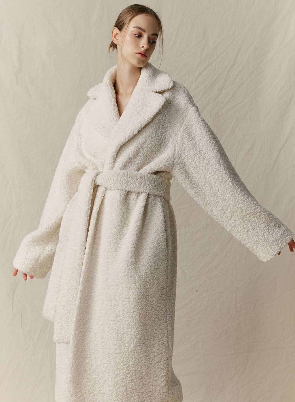 Teddy Robe Coat | NAP Loungewear