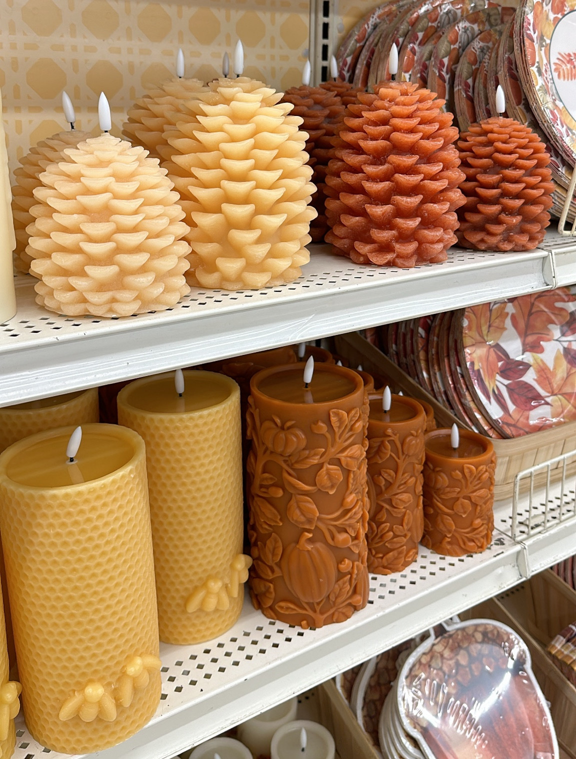 LED Pinecone candles 

#LTKSeasonal #LTKxNSale #LTKHome