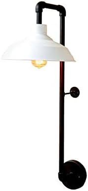 Creative Co-op Metal Wall Sconce with Bronze Finish & Round White Shade | Amazon (US)