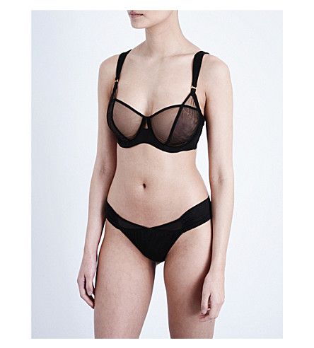 Fran tulle balconette bra range | Selfridges