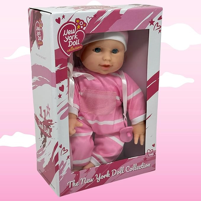 The New York Doll Collection 11 inch Soft Body Doll in Gift Box - Award Winner & Toy 11" Baby Dol... | Amazon (US)