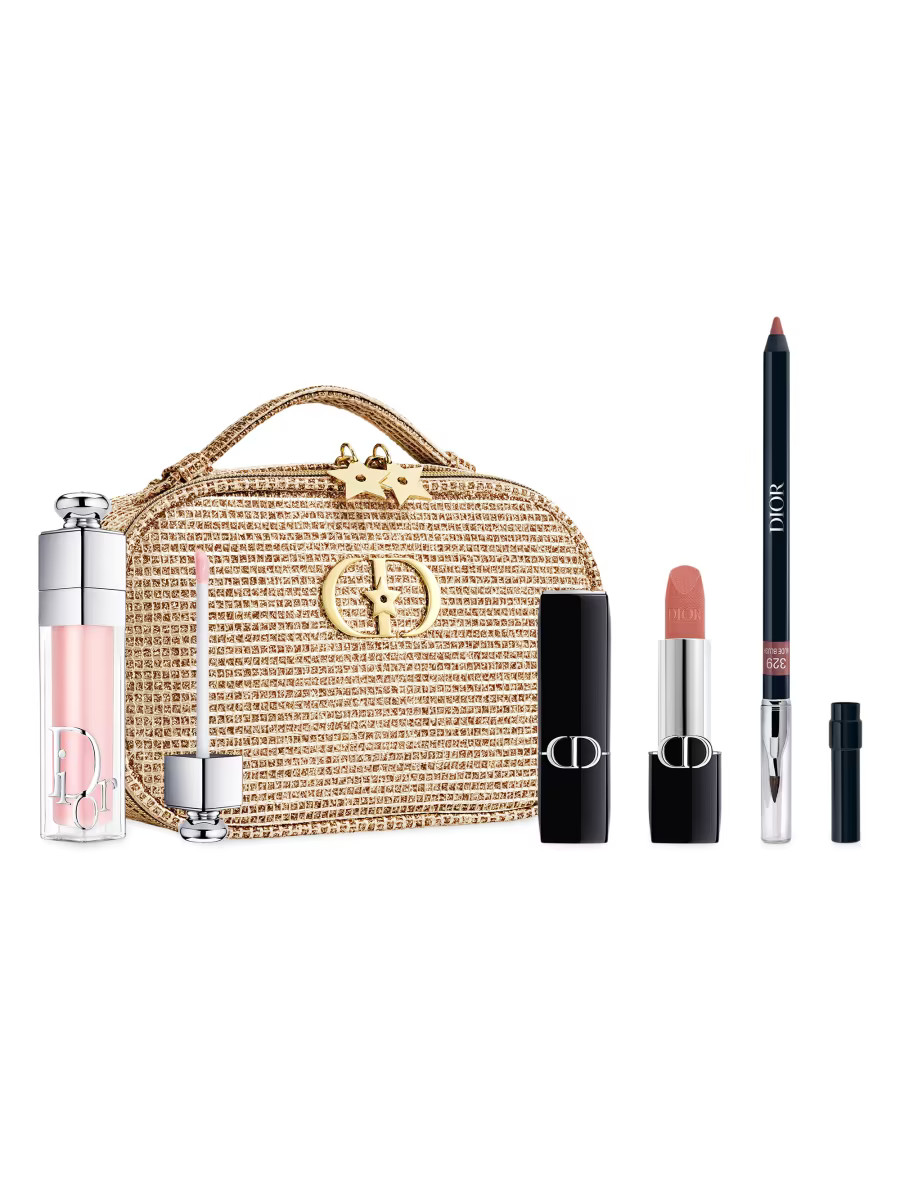 DIOR Limited Edition Couture Lip Essentials 3-Piece Gift Set | Saks Fifth Avenue | Saks Fifth Avenue