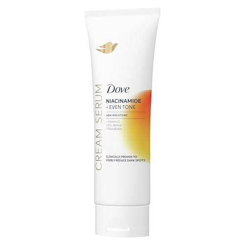 Dove Body Cream Serum Niacinamide + Even Tone for Dark Spots and Uneven Tone with Vitamin C, Pro-Retinol and Shea Butter Lotion, 8 oz | Amazon (US)