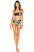 BEACH RIOT x REVOLVE Emma Bikini Bottom in Black Palm from Revolve.com | Revolve Clothing (Global)